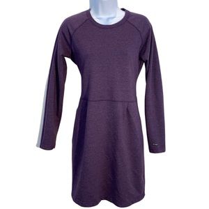 Columbia Come Out Sprout long sleeve mini dress in purple size M
